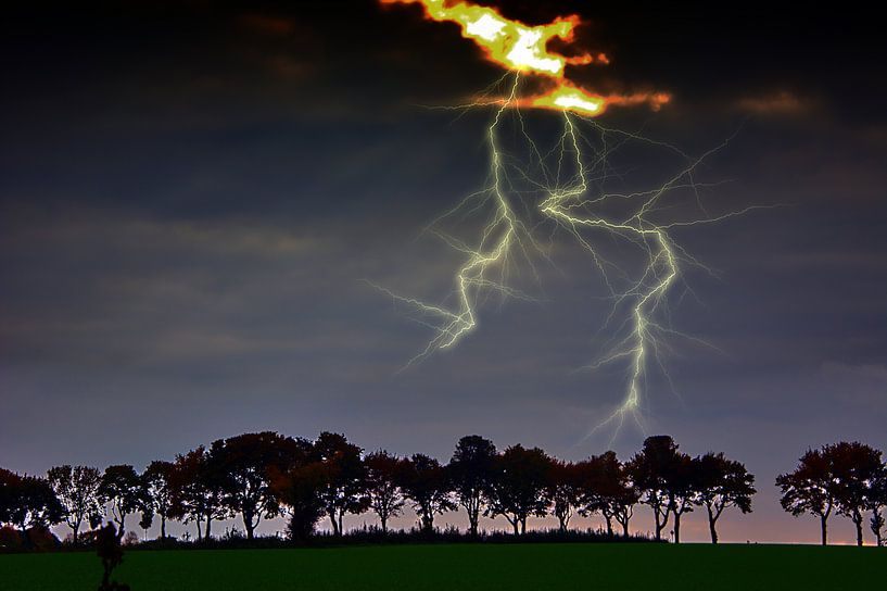 L'orage par Edgar Schermaul