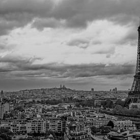 The Eiffel Tower towers above all else by Emil Golshani