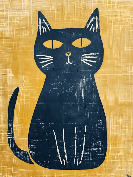 Die Schwarze Katze II von Gypsy Galleria