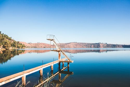 Lac Andraikiba in Antsirabe, Madagascar