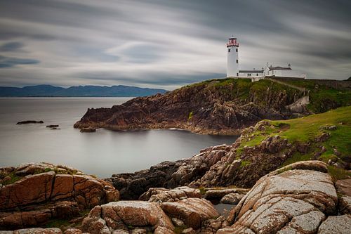 De vuurtoren van Fanad Head in Ierland