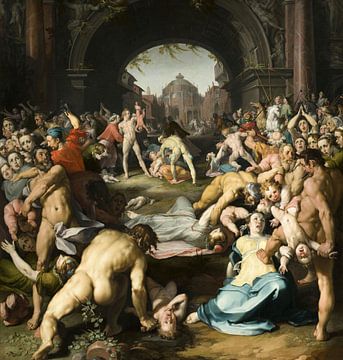 Das Massaker an den Unschuldigen, Cornelis van Haarlem.