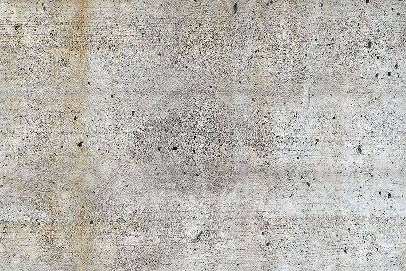 Oberfläche der Fassade eines massiven Bauwerkes aus Beton von Heiko Kueverling