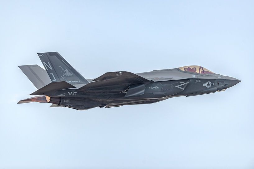 US Navy Lockheed Martin F-35C Lightning II. von Jaap van den Berg
