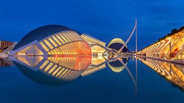 Stadt der Künste und Wissenschaften in Valencia, Spanien von Adelheid Smitt