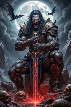 MALDRAKON - The demon lord with the sword of destruction by INFERAURUM