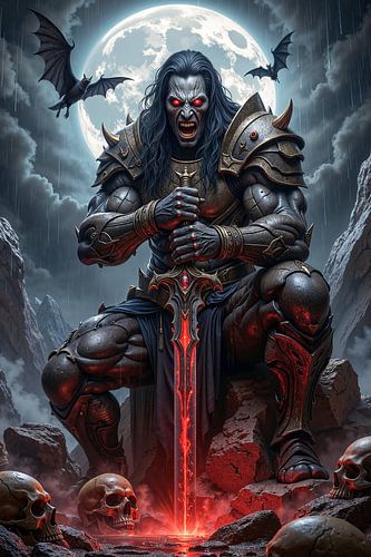 MALDRAKON - The demon lord with the sword of destruction