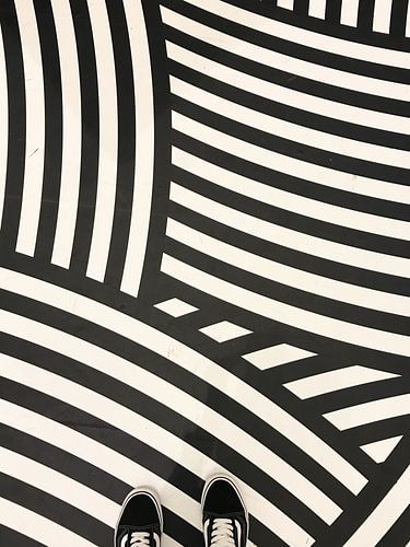 Rayures noires et blanches