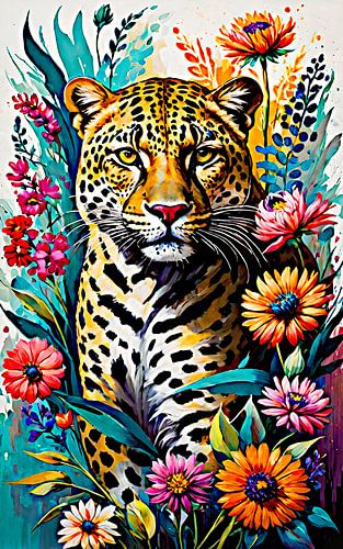 Der Wächter des Blütenwaldes von DJF by Dean Jayson Freeman Art | Level Up your Home