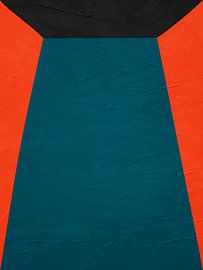 MODERNE BUNTE GEOMETRISCHE ABSTRAKTE KUNST von Online Arts