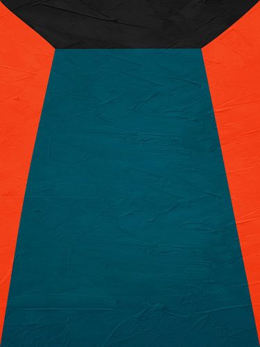 MODERNE KLEURRIJKE GEOMETRISCHE ABSTRACTE KUNST