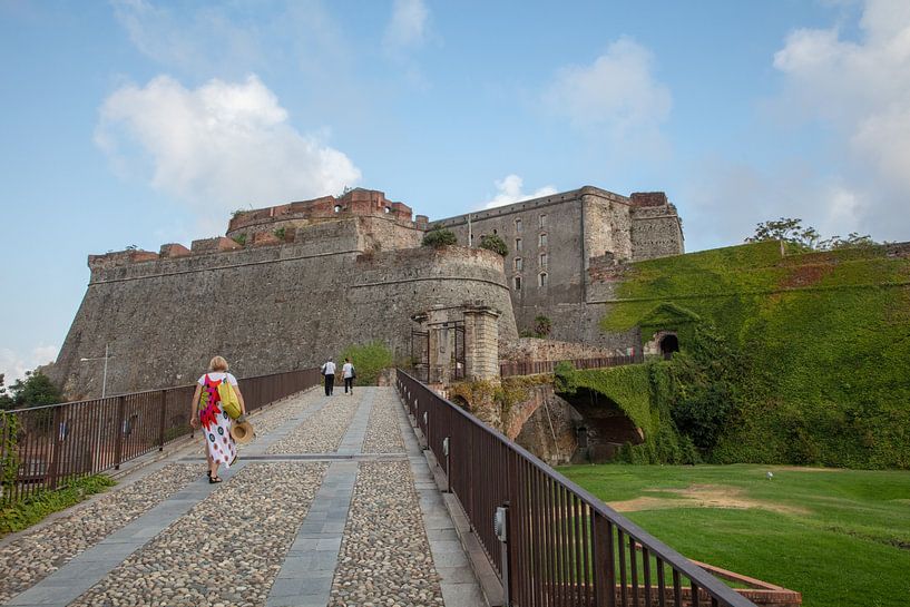 Fortress (Castle) of Priamar at the coast of Savona, Italy by Joost Adriaanse