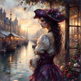 Zurück in der Zeit - Viktorianisches Geflüster in der Abenddämmerung von Johannas Art Creations