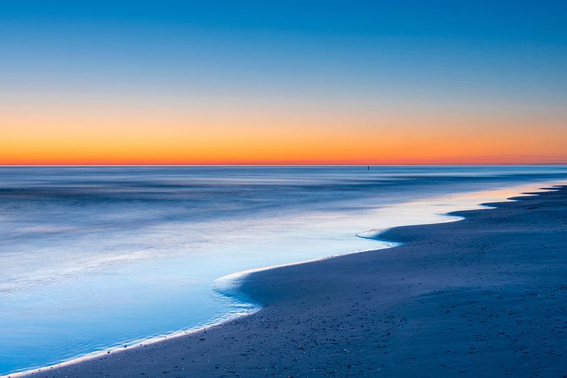 Rimpeling op het strand - Natuurlijk Ameland van Anja Brouwer Fotografie
