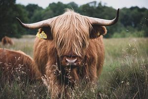 Scottish Highlander by Anouk Poelstra