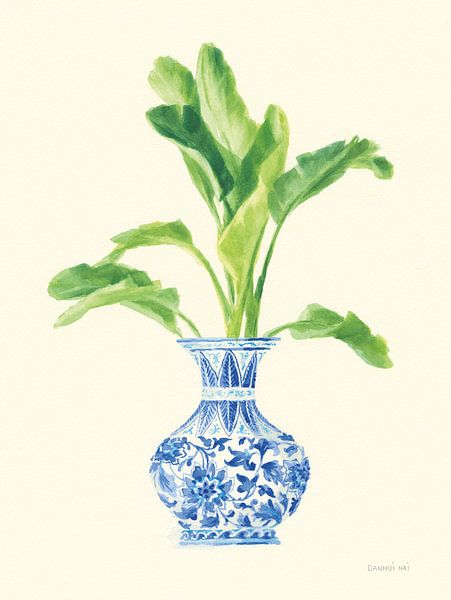 Palm Chinoiserie I, Danhui Nai by Wild Apple