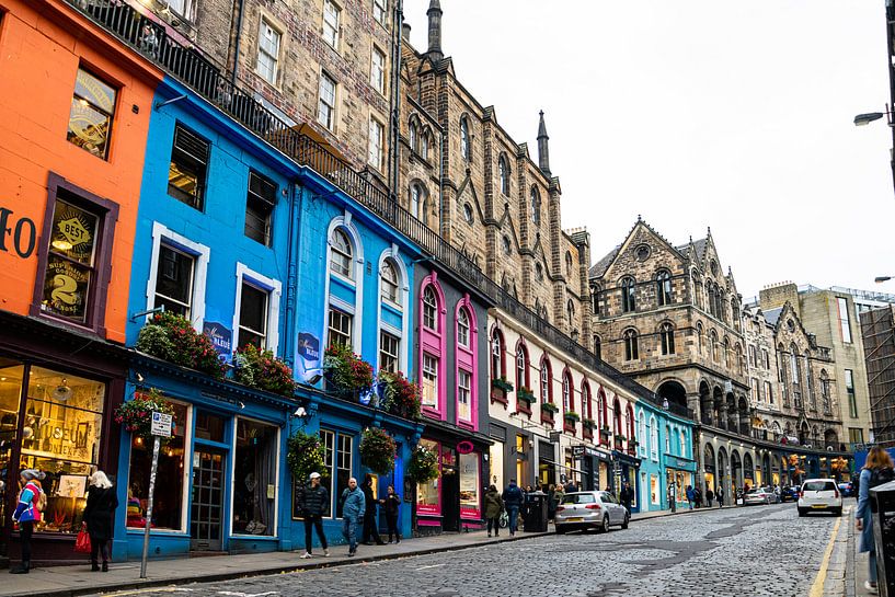 Rue Vitoria à Edimbourg par Hans Verhulst