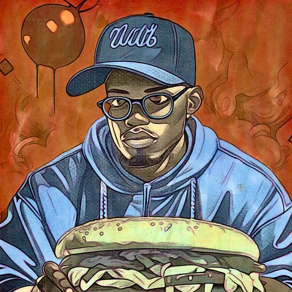 Burger, Motief 2 van zam art