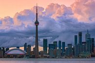 Wolken über der Skyline von Toronto von Henk Meijer Photography Miniaturansicht