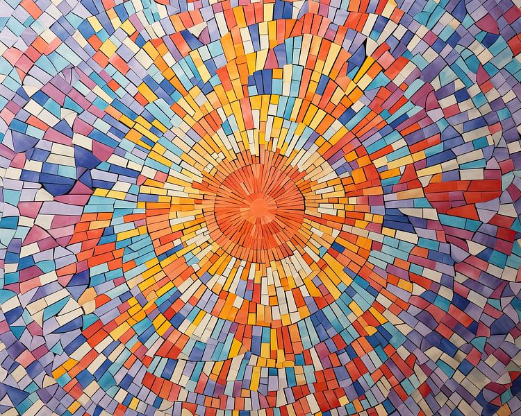 Mandala Mandala von Abstraktes Gemälde