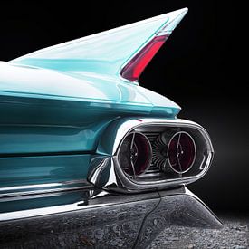 Amerikaanse vintage sedan Deville 1961 achteraanzicht van Beate Gube