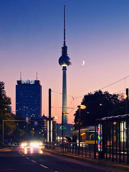 Berlin – Fernsehturm / Sonnenuntergang par Alexander Voss