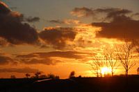 Gouden zonsondergang