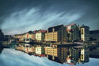 Nyhavn avec réflexion par Elianne van Turennout Aperçu