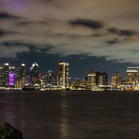 Skyline San Diego. van Jaap van den Berg