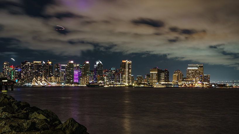 Skyline San Diego. van Jaap van den Berg