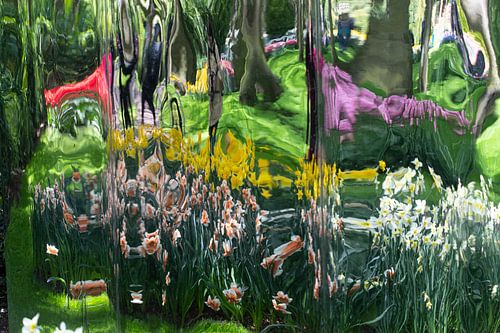 Mindfucking - bloemen - spiegeling