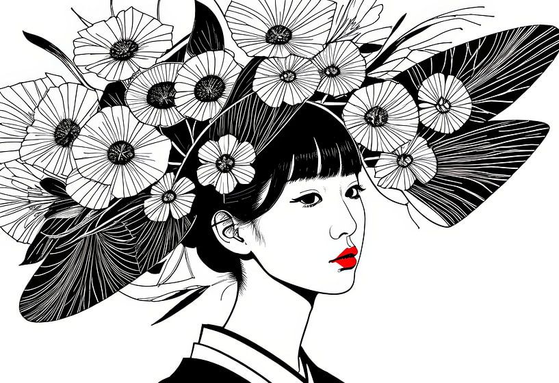 japan abstract art by Egon Zitter