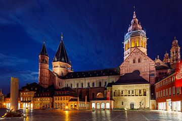 Der Mainzer Dom in Rheinland Pfalz von Roland Brack