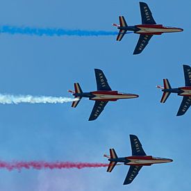 luchtshow of airshow van de Franse luchtmacht van W J Kok