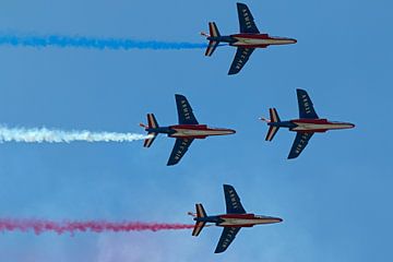 Flugshow oder Flugschau der französischen Luftwaffe von W J Kok