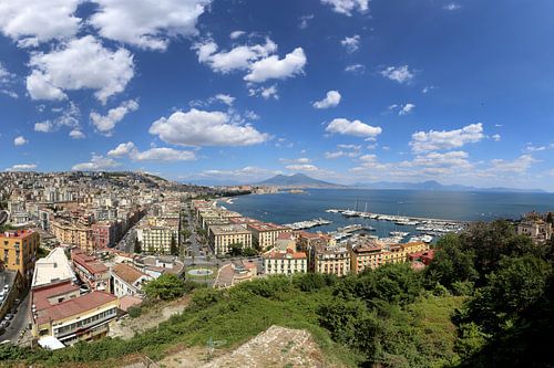 De Vesuvius bij Napels