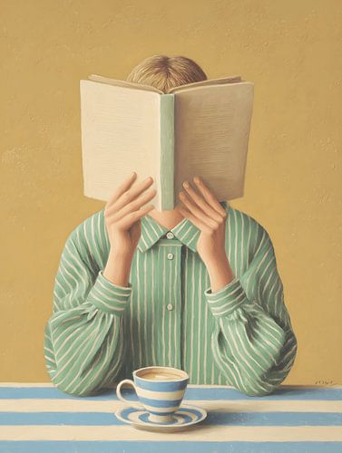 Woman Lost in a Book