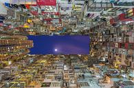 Hong Kong by Night - Quarry Bay Buildings - 4 van Tux Photography thumbnail