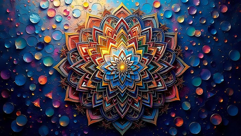 Fascinating mandala by Jean Pierre