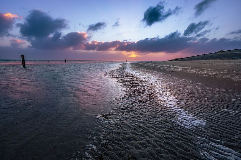 Strand op Texel van Andy Luberti