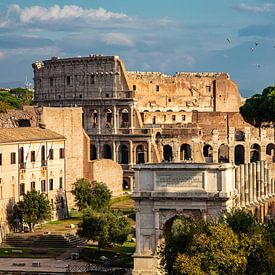 The Colosseum at Rome by Anton de Zeeuw