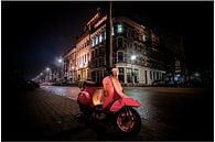 Pink scooter von Henk Langerak Miniaturansicht
