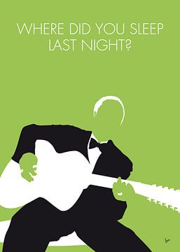 No096 MY Lead Belly Minimal Music Poster von Chungkong Art