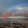Regenbogen an der Forth Bridge von Severin Frank Fotografie