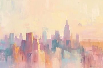 City Abstract | City Abstract by ARTEO Paintings