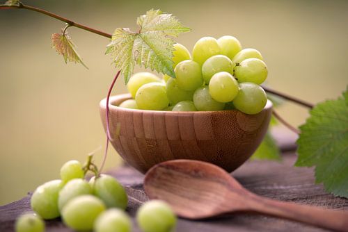 Druiven in voedselontwerp