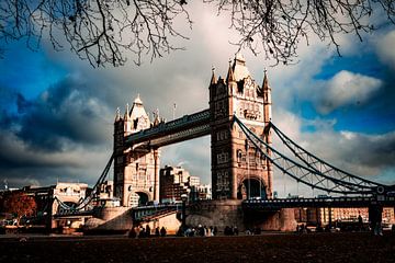 Tower Bridge van Foto Oger