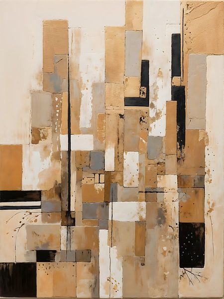 Concrete and Gold 04 von Jack Schoneveld
