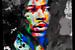 Motiv Jimi Hendrix Frame 01 Blurred Game -  Splash van Felix von Altersheim