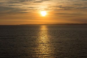 Zonsondergang Australie van Chris van Kan